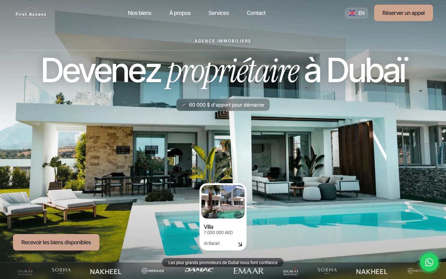 First Access Properties